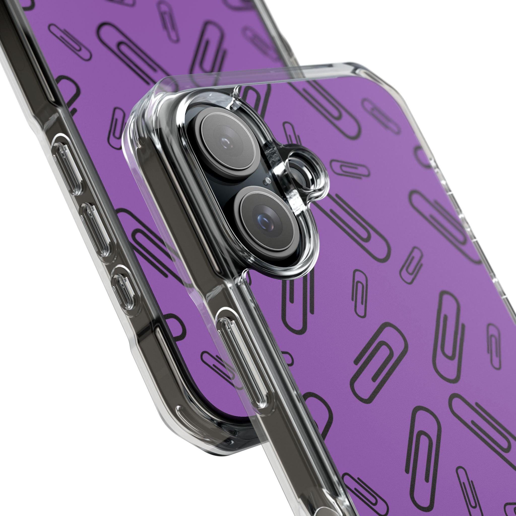 Paperclips Dance Playfully iPhone Case - Impact