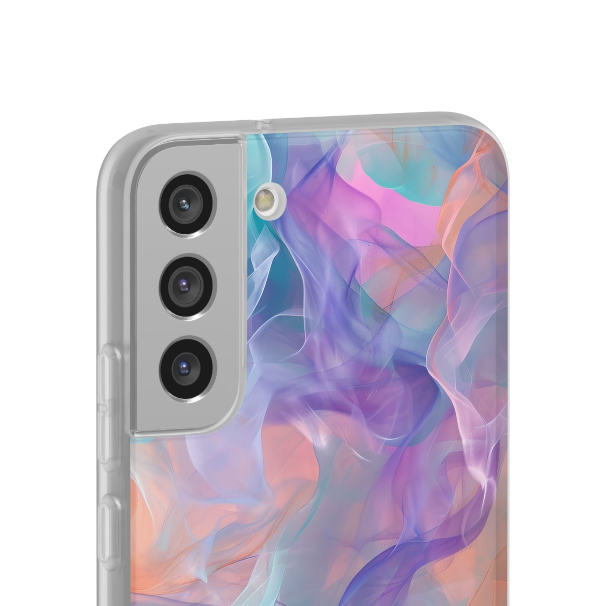 Dreamy Teal Flow - Flexi Samsung S22 Phone Case