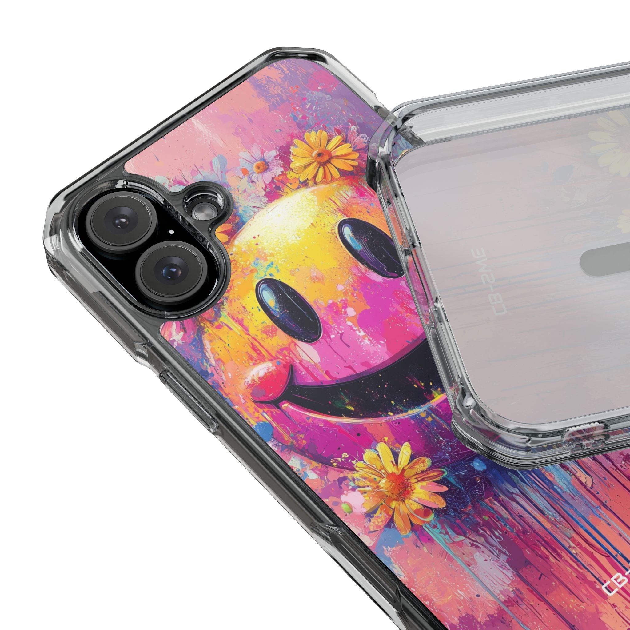 Joyful Smile Blooms iPhone Case - Impact