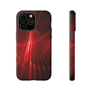 Red Disco Lights - Protective Phone Case