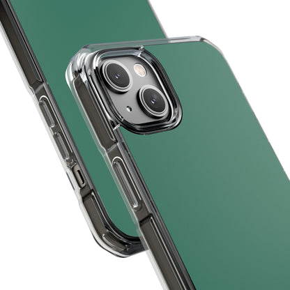 Viridian Green - Clear Impact Case for iPhone