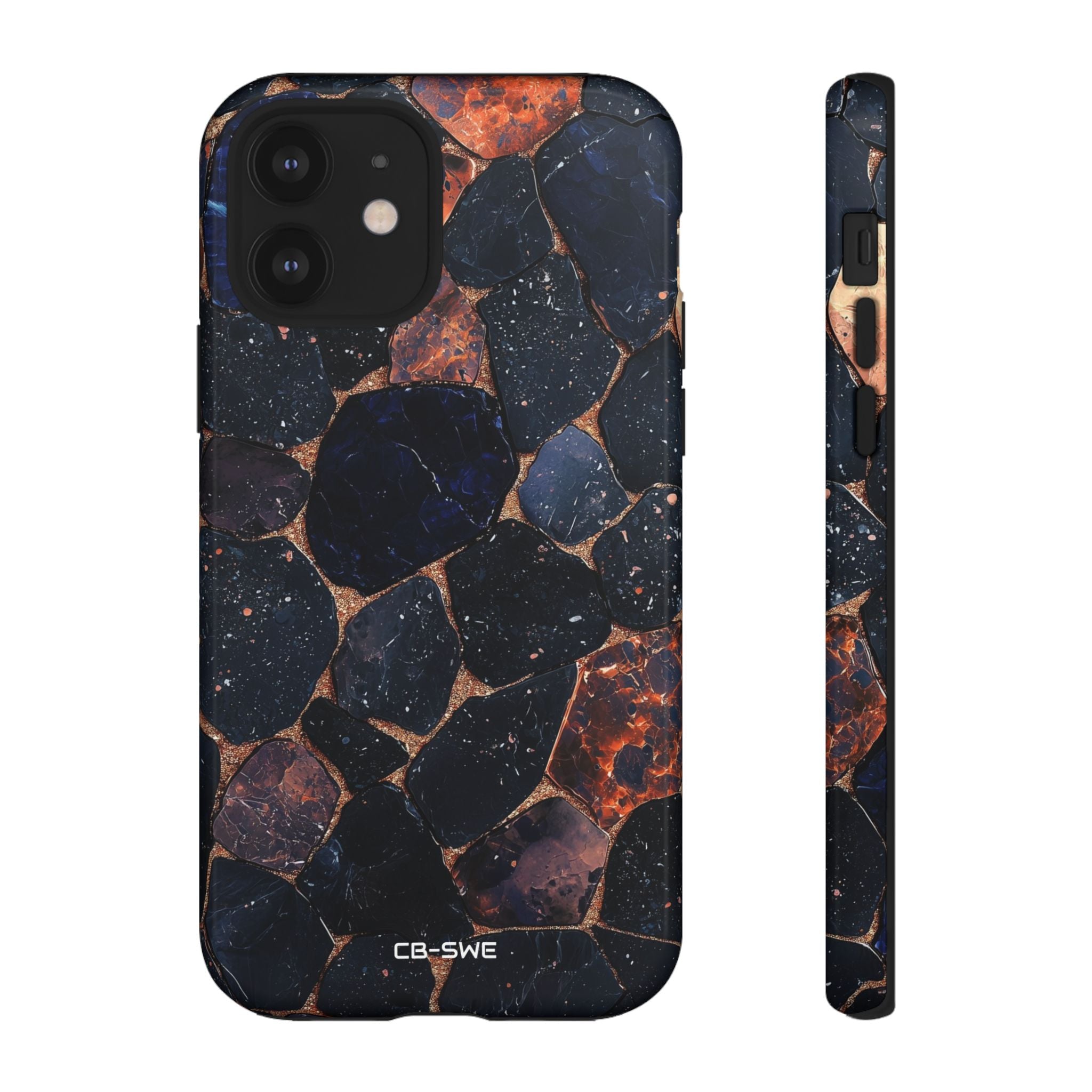 Shimmering Earth Fragments - iPhone Case