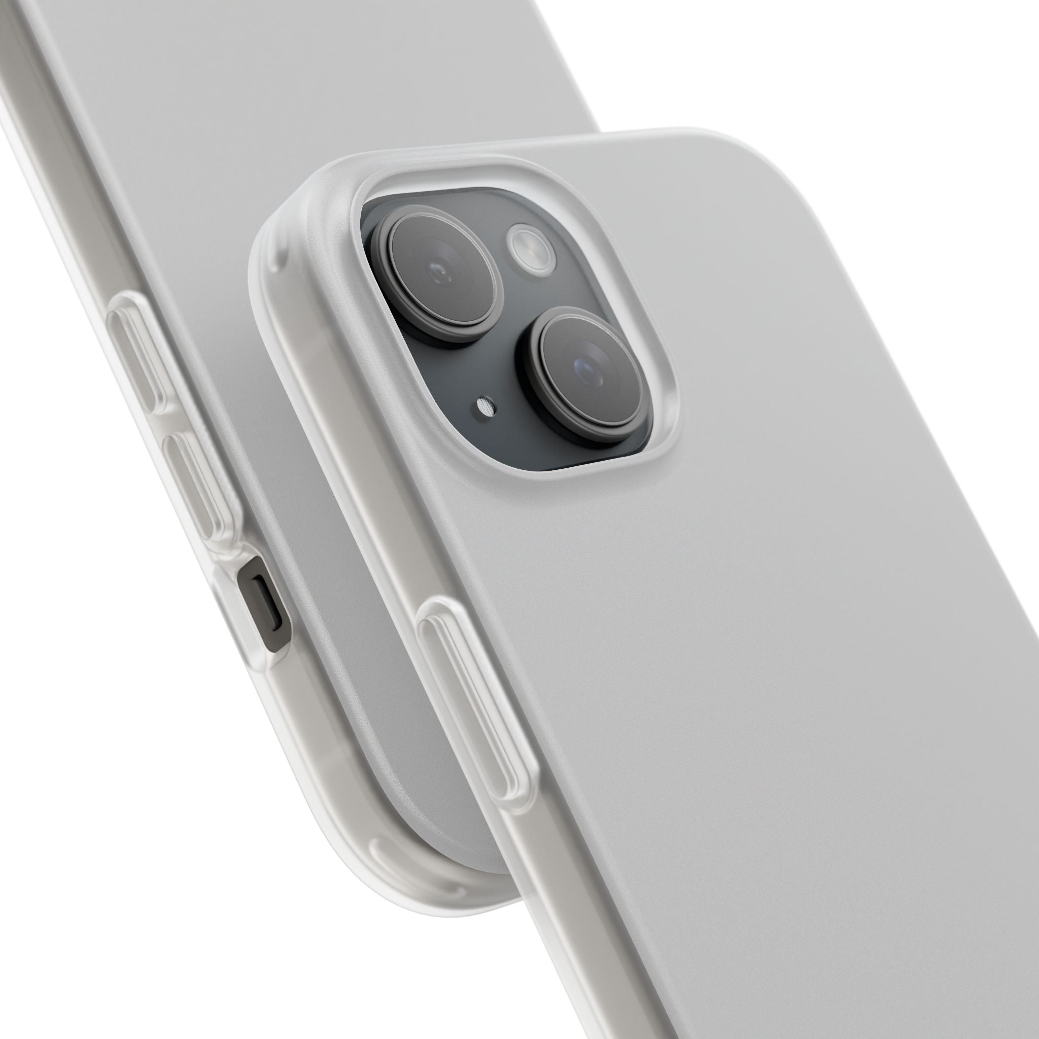 Light Gray iPhone 15 - Flexi Phone Case