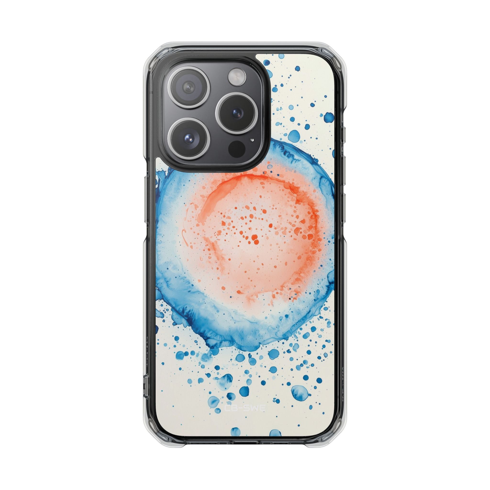 Vibrant Waves Dance iPhone Case - Impact