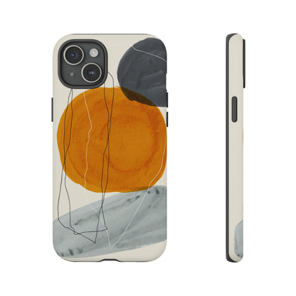 Minimalist line art - Protective Phone Case