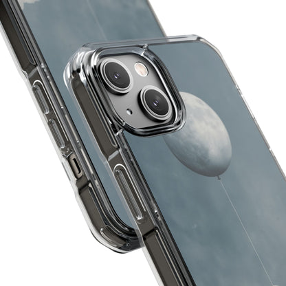 Moon Cradled Softly iPhone Case - Impact