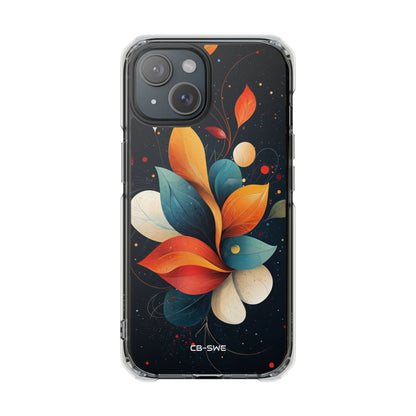 Vibrant Floral Harmony iPhone Case - Impact
