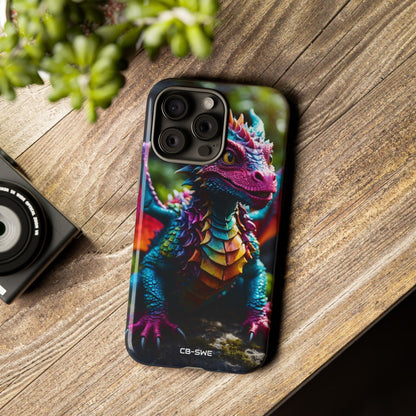 Friendly Dragon Smiles - iPhone Case