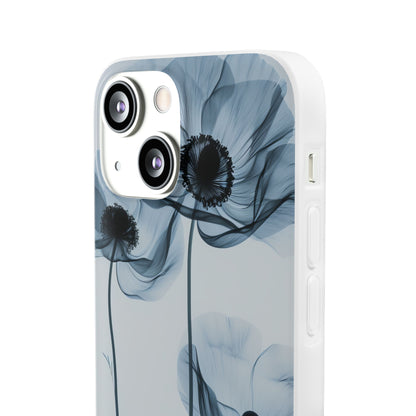 Tranquil Poppy Bloom | Flexible Phone Case for iPhone