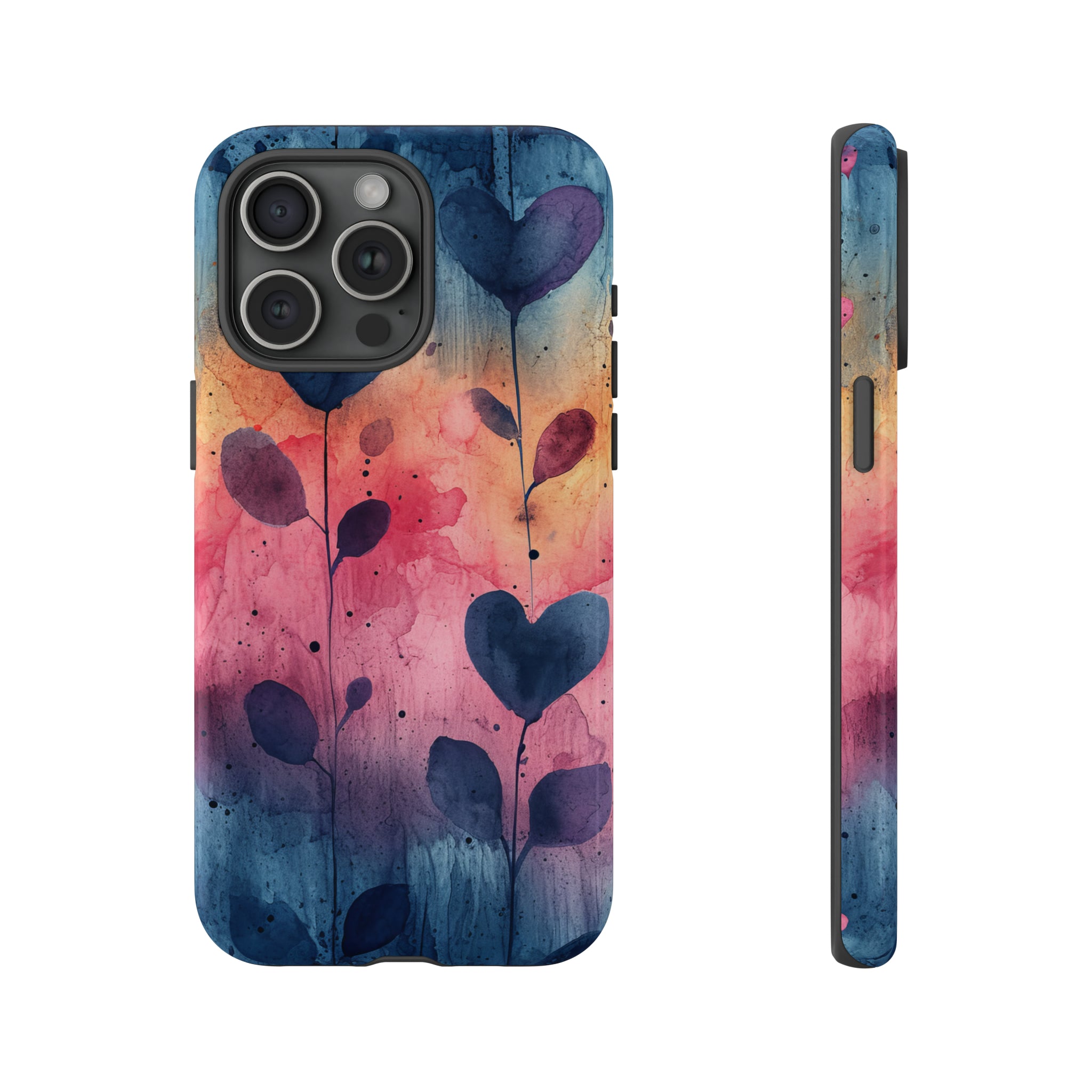 Heartfelt Pastel Mosaic - Protective Phone Case