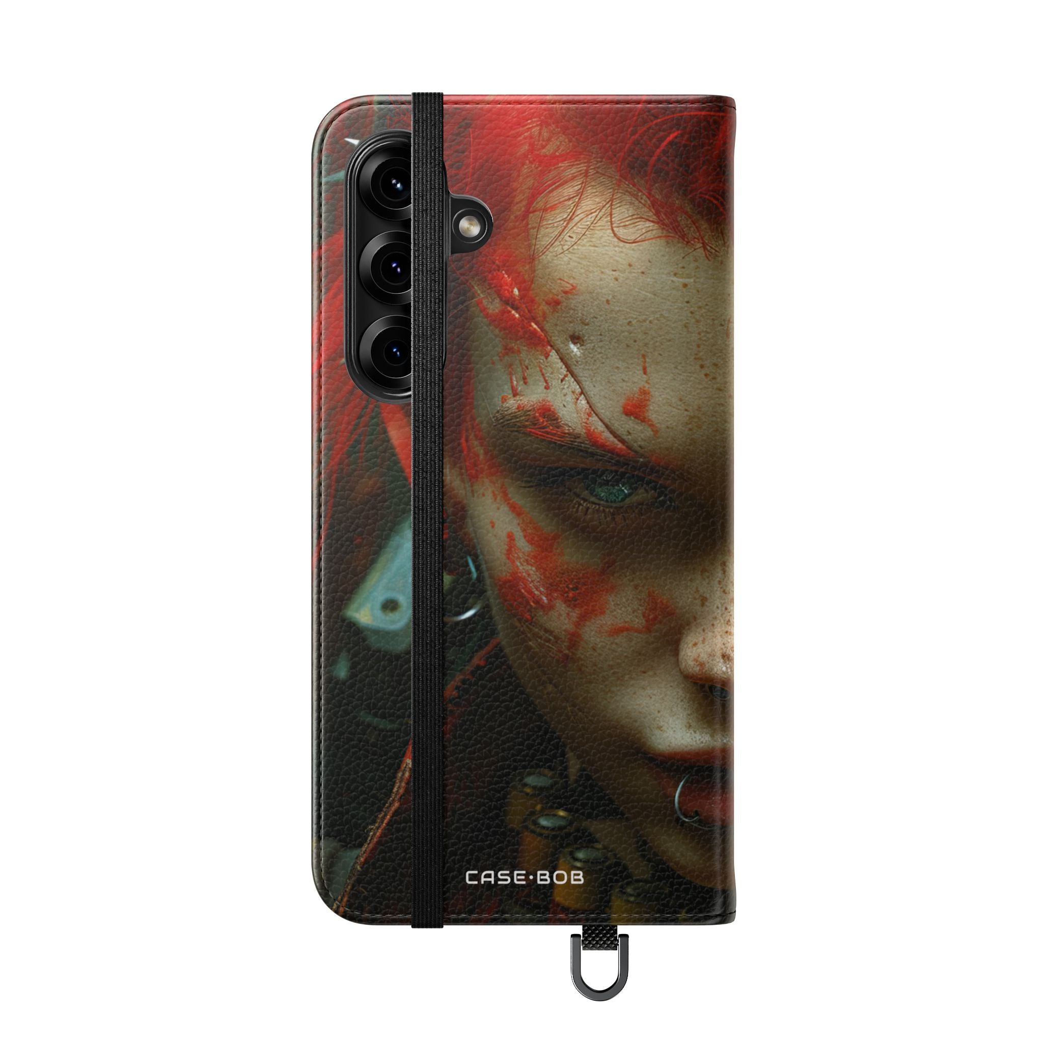 Scarlet Gaze - Samsung S25+ Case - Wallet