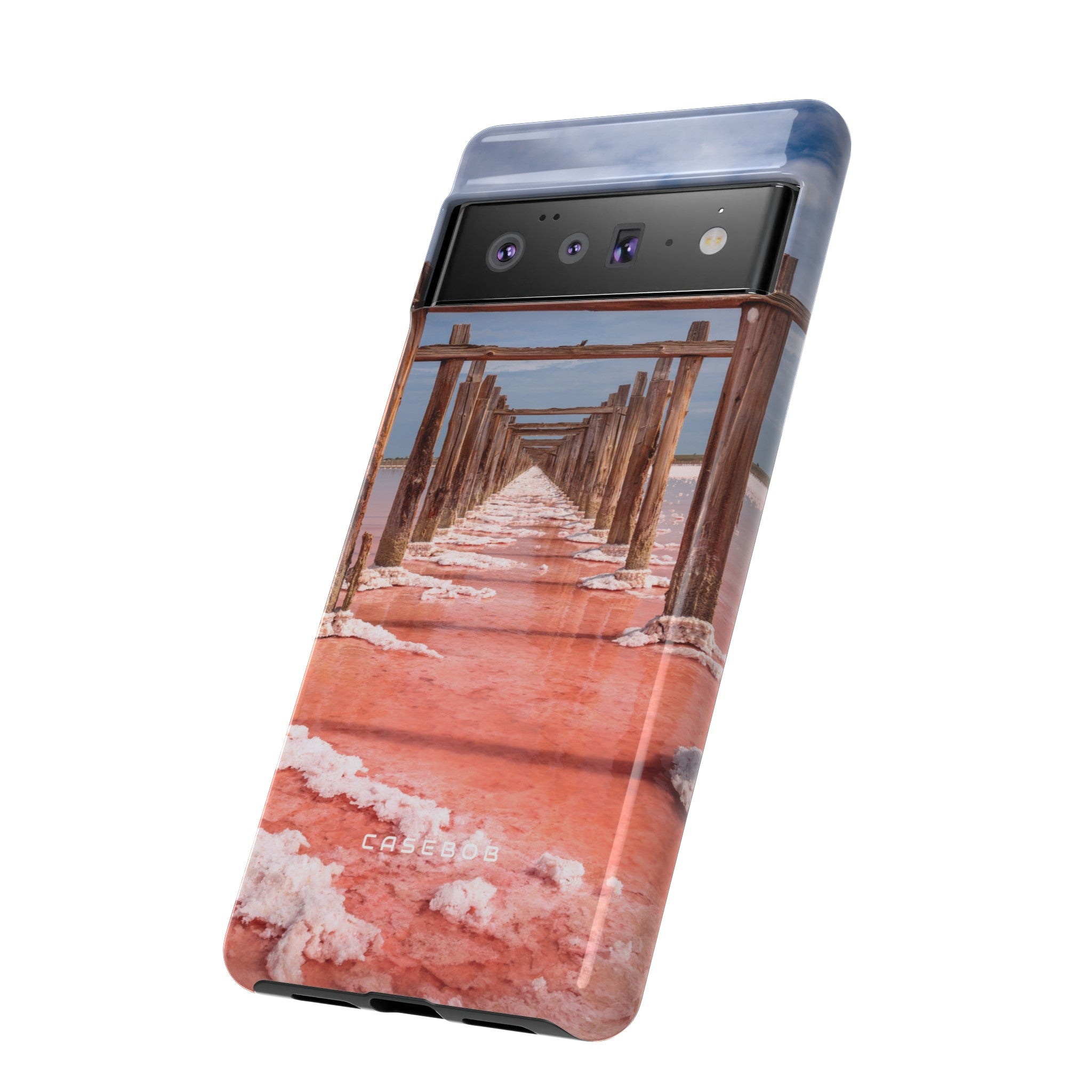 Pink Salt Lake - Protective Phone Case