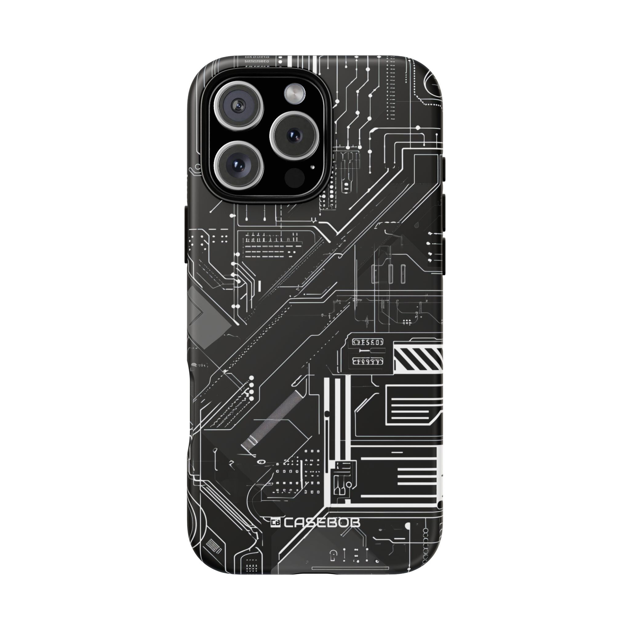 Circuitry Elegance: Futuristic Precision - for iPhone 16