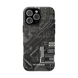 Circuitry Elegance: Futuristic Precision - for iPhone 16