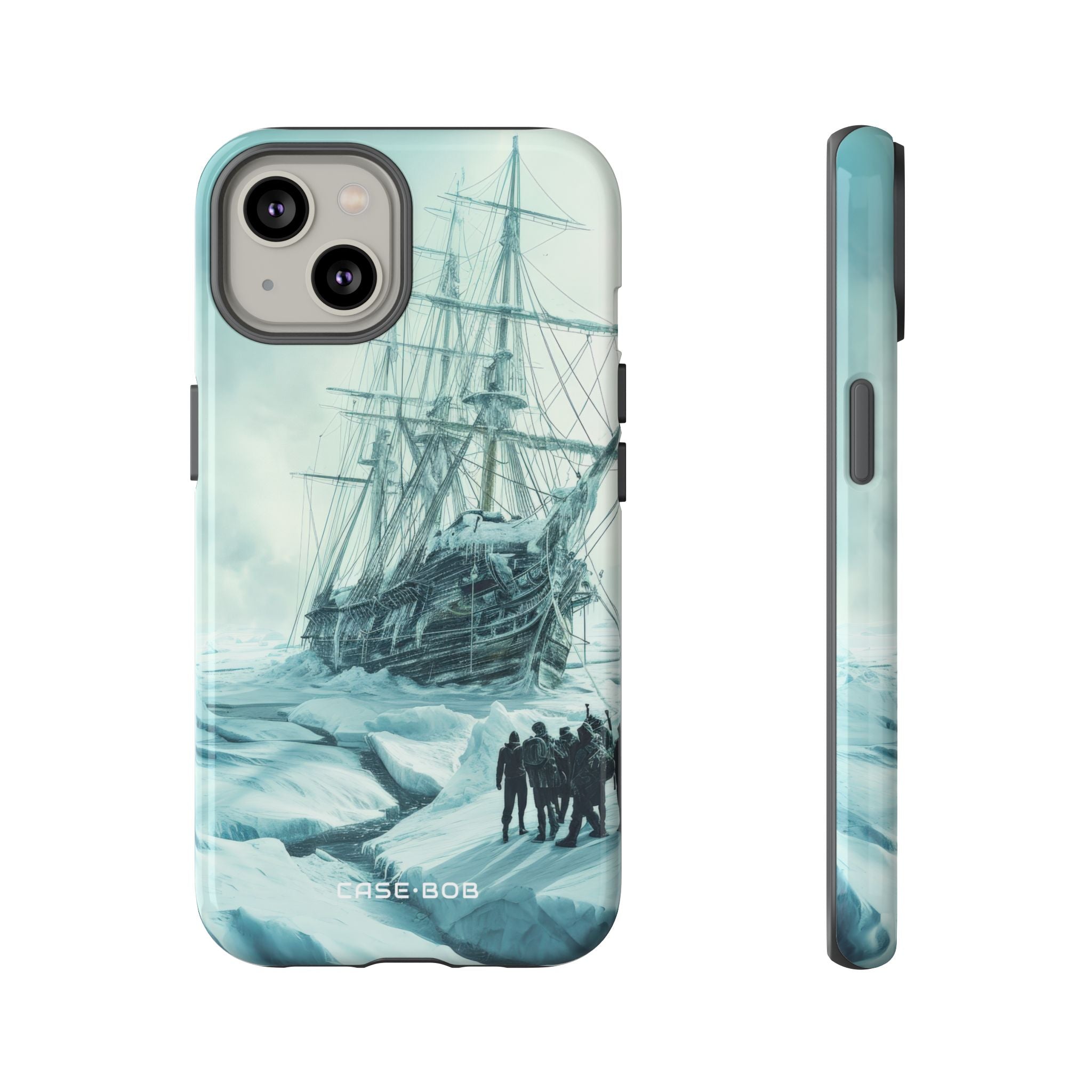 Icebound Ship iPhone 14 Case - Tough