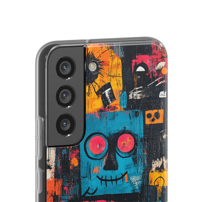 Blue Stitch Smile Samsung S22 - Soft