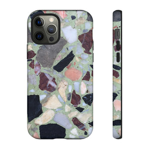 Terrazzo in Green - Protective Phone Case