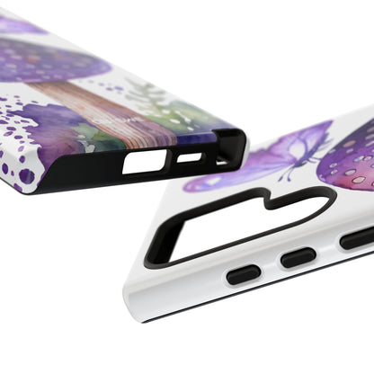 Whimsical Butterfly Perch - Samsung Case