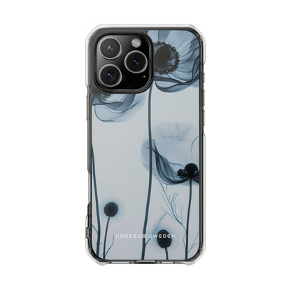 Ethereal X-Ray Flowers iPhone 16 - Clear Impact Phone Case