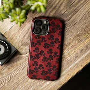 Rosemony Gothic Flower - Protective Phone Case