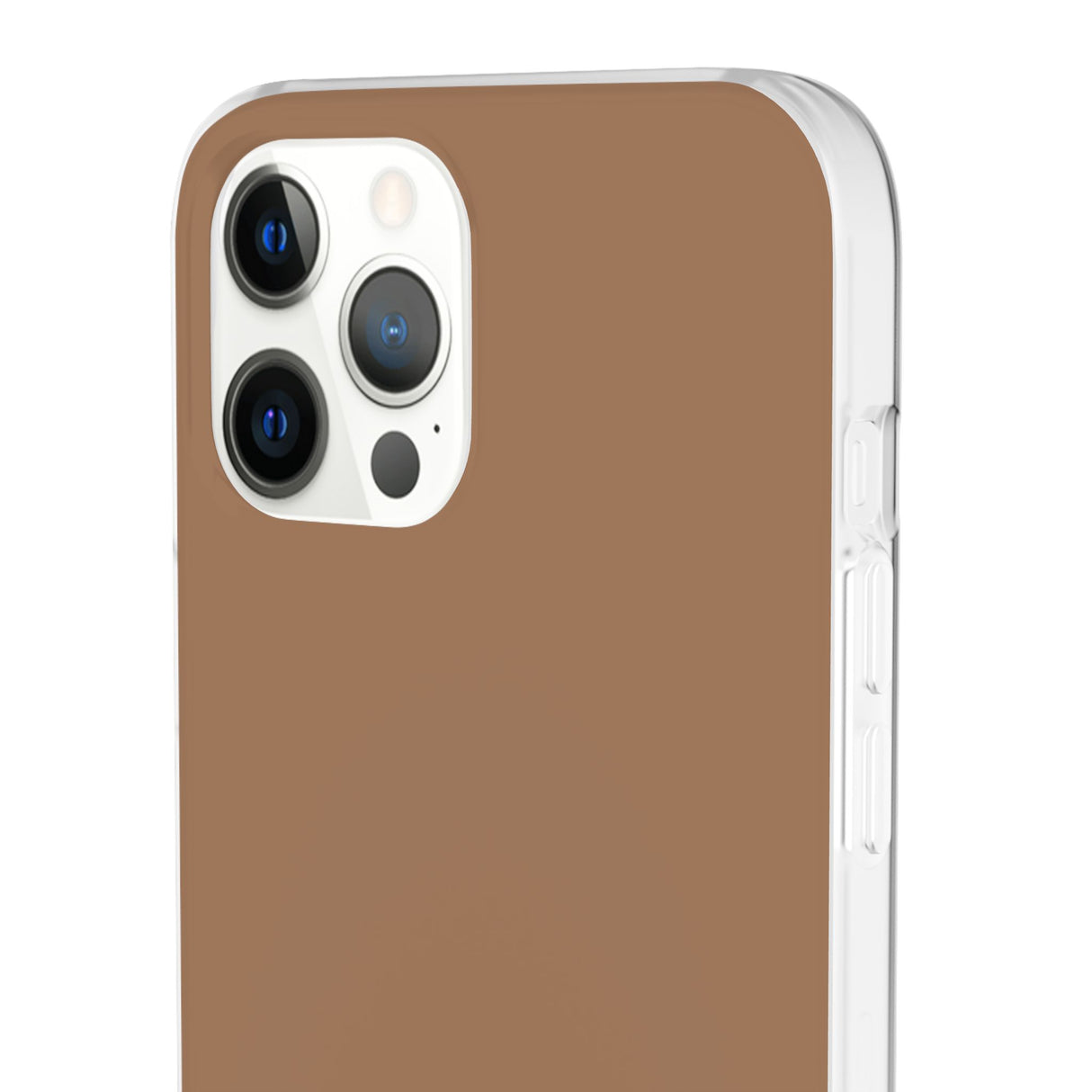 Chamoisee Brown | Handyhülle für iPhone (Flexi Case) 