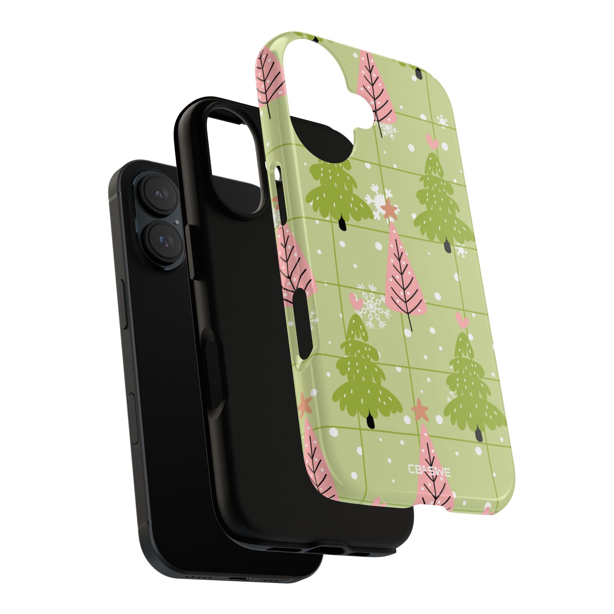 Whimsical Trees Dance - iPhone Case