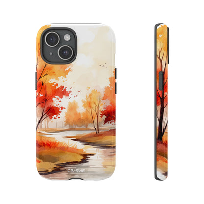 Autumn Leaves Dance - iPhone Case