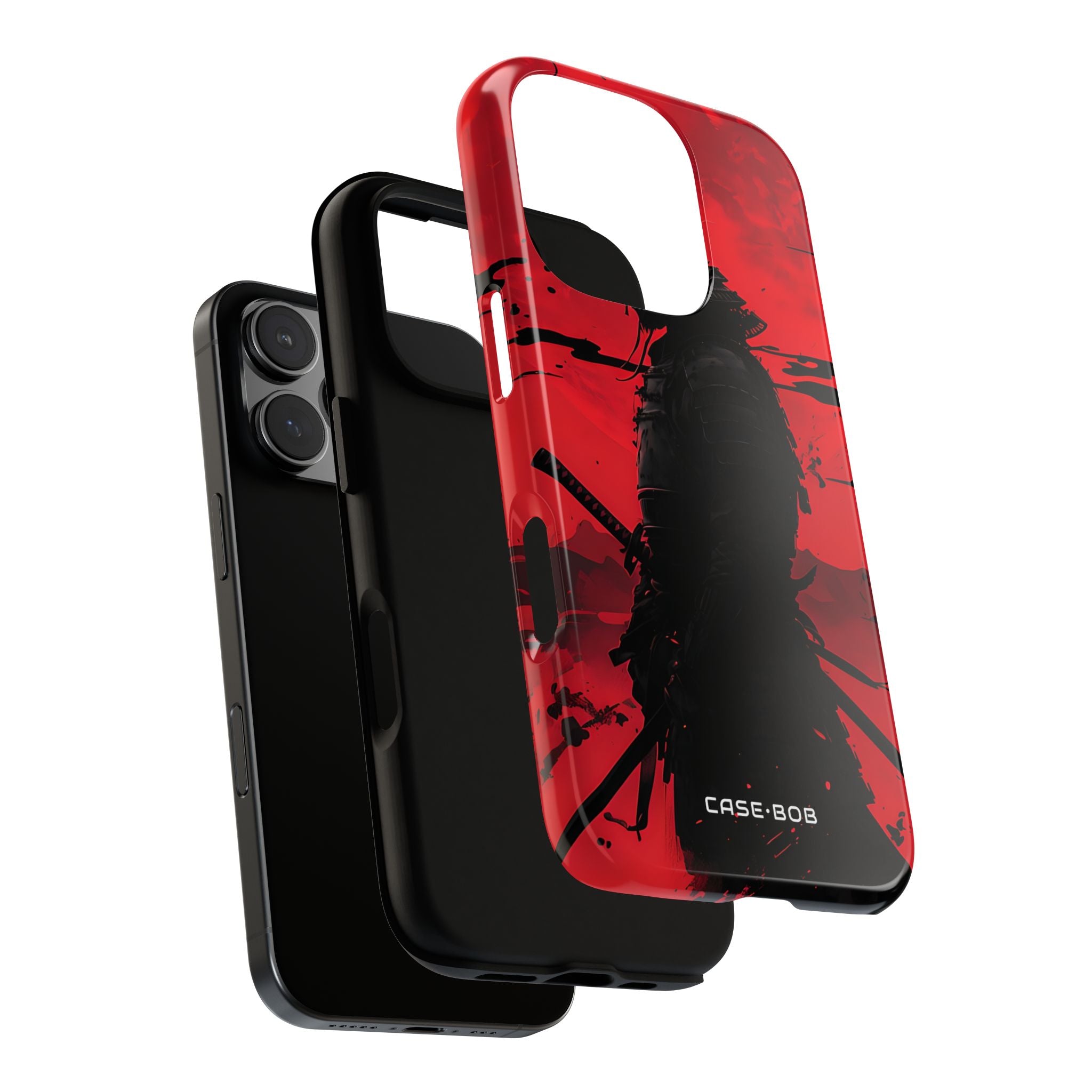 Samurai Bloodmoon iPhone 16 Pro Case - Tough