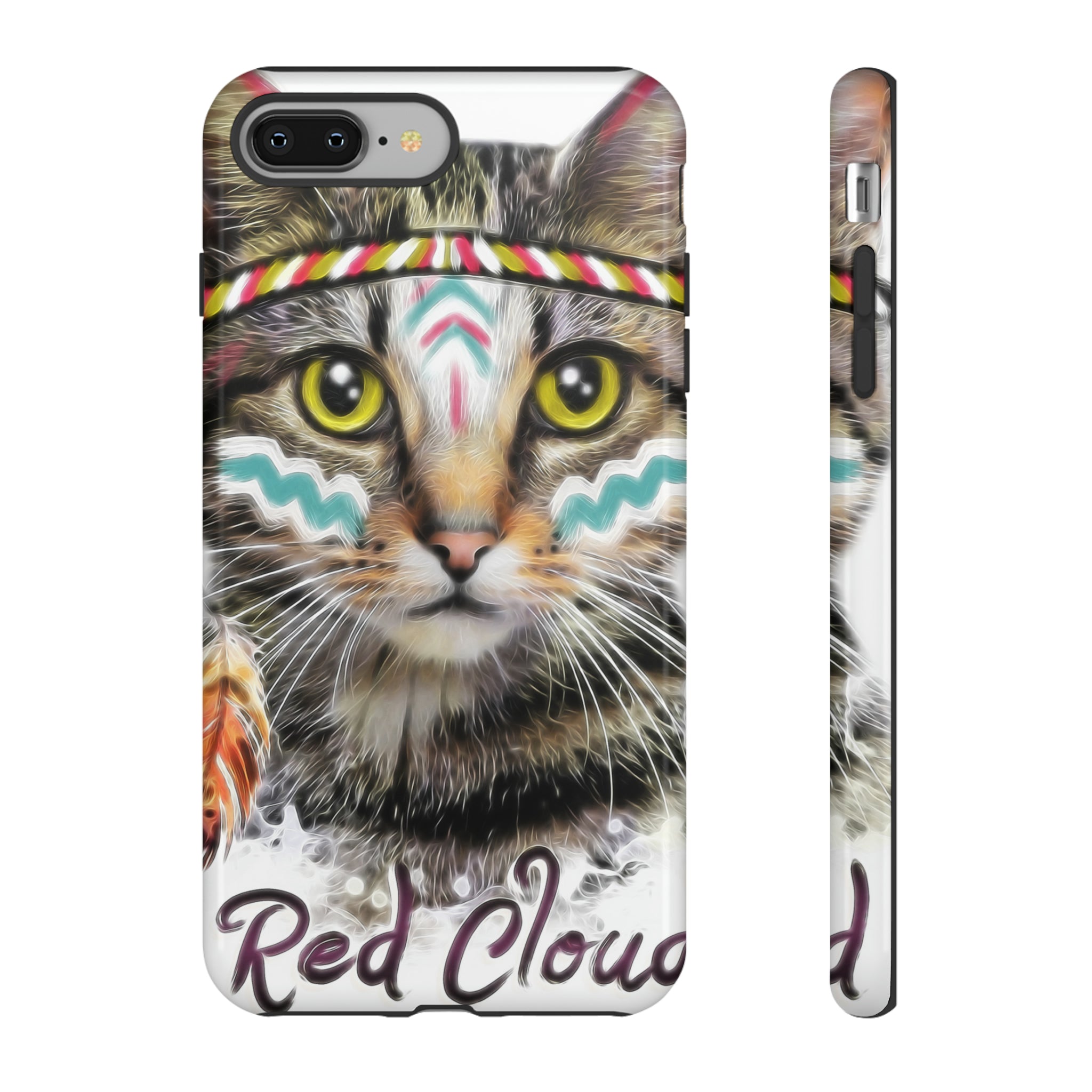 Red Cloud Cat - Protective Phone Case