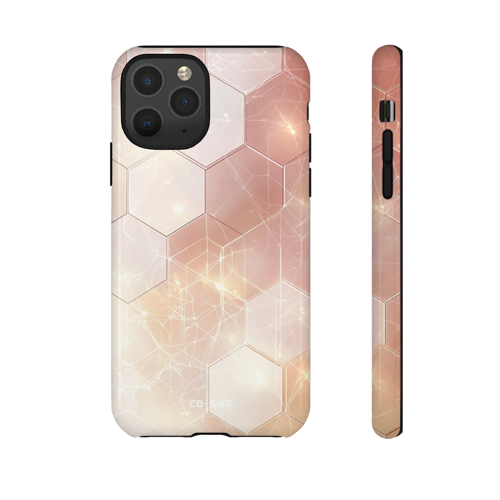 Hexagons Reflect Light - iPhone Case