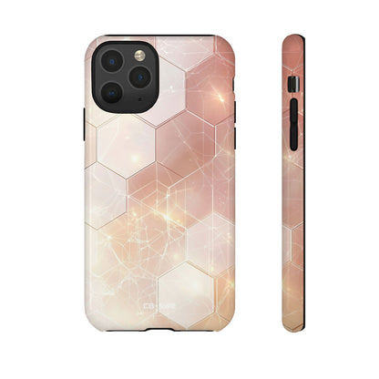 Hexagons Reflect Light - iPhone Case
