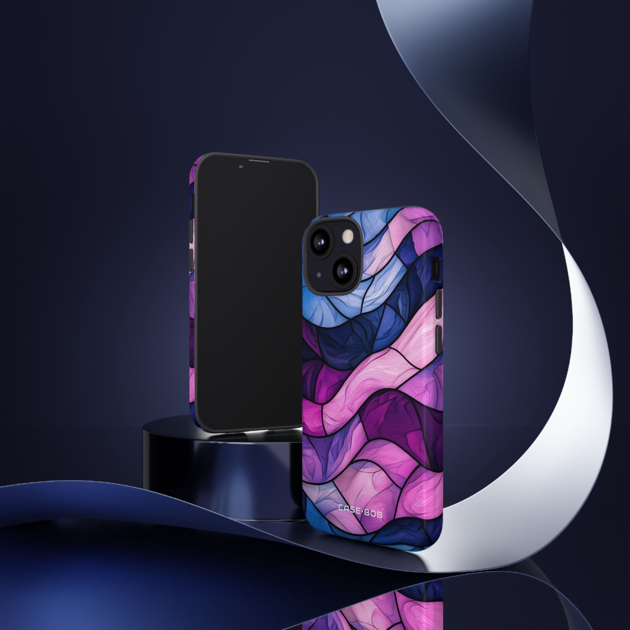 Wavelike Glow iPhone 13 Mini Case - Tough