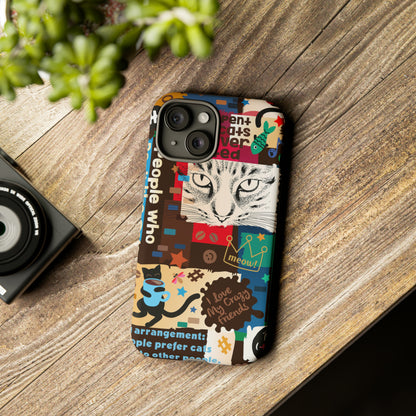 Cat Collage - Protective Phone Case