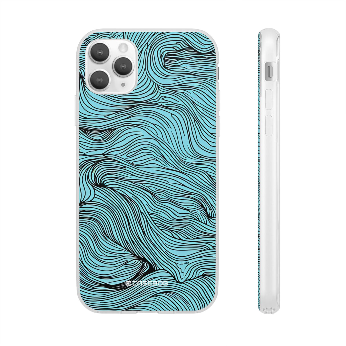 Wavy Serenity | Flexible Phone Case for iPhone