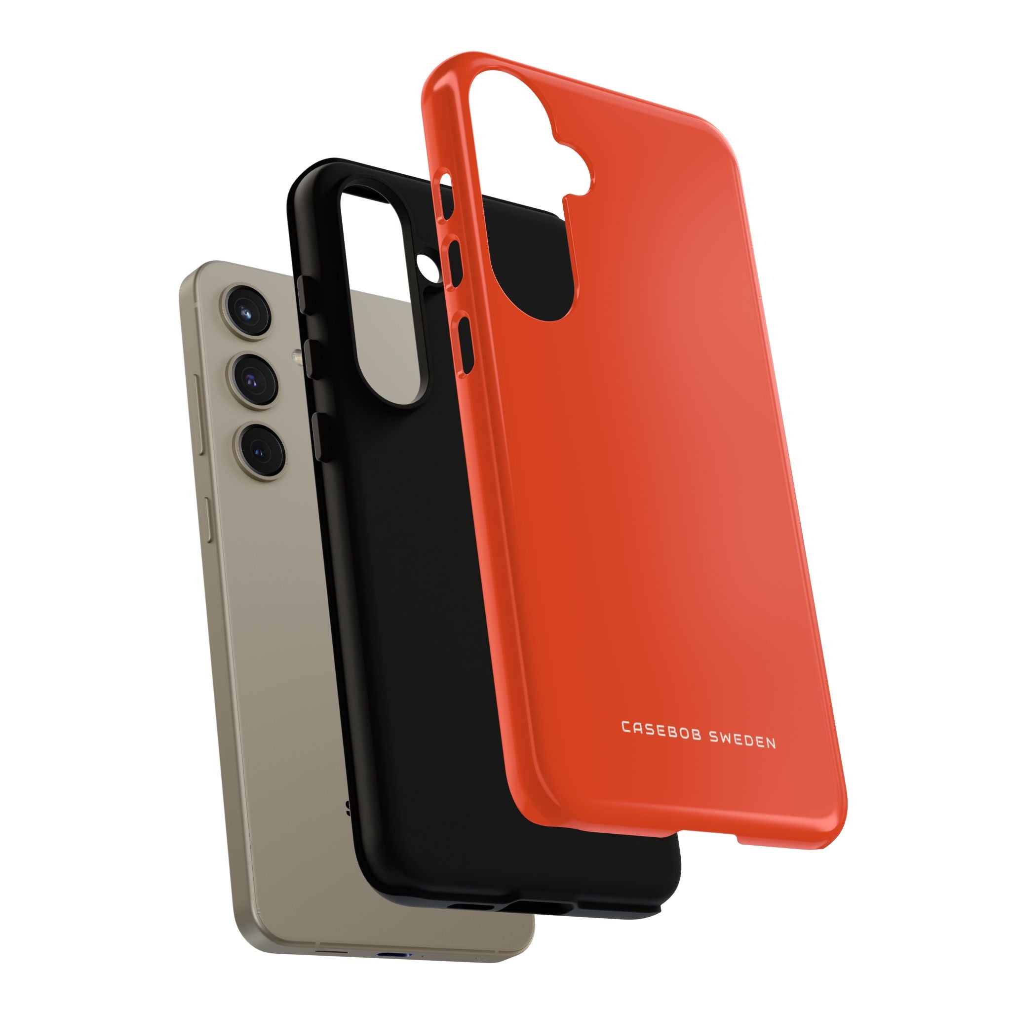 Orange Red Samsung S24 - Tough Phone Case