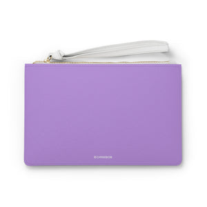 Bright Lavender Clutch Bag