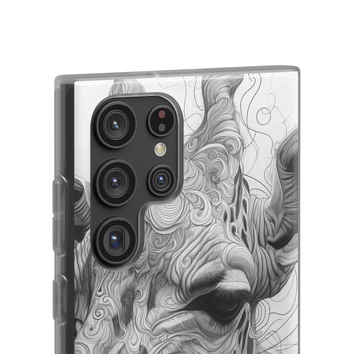 Monochrome Giraffe | Flexible Phone Case for Samsung Galaxy