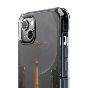 Futurist Paris - Phone Case for iPhone (Clear Impact - Magnetic)