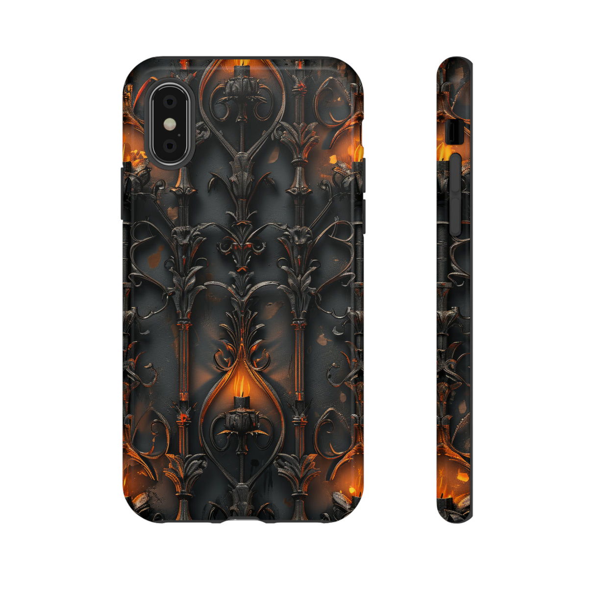 Ornate Ironwork Gothic - Protective Phone Case