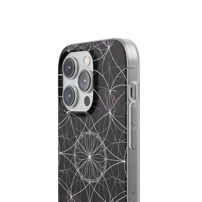 Radiant Petal Orbit iPhone 14 Pro Case - Soft