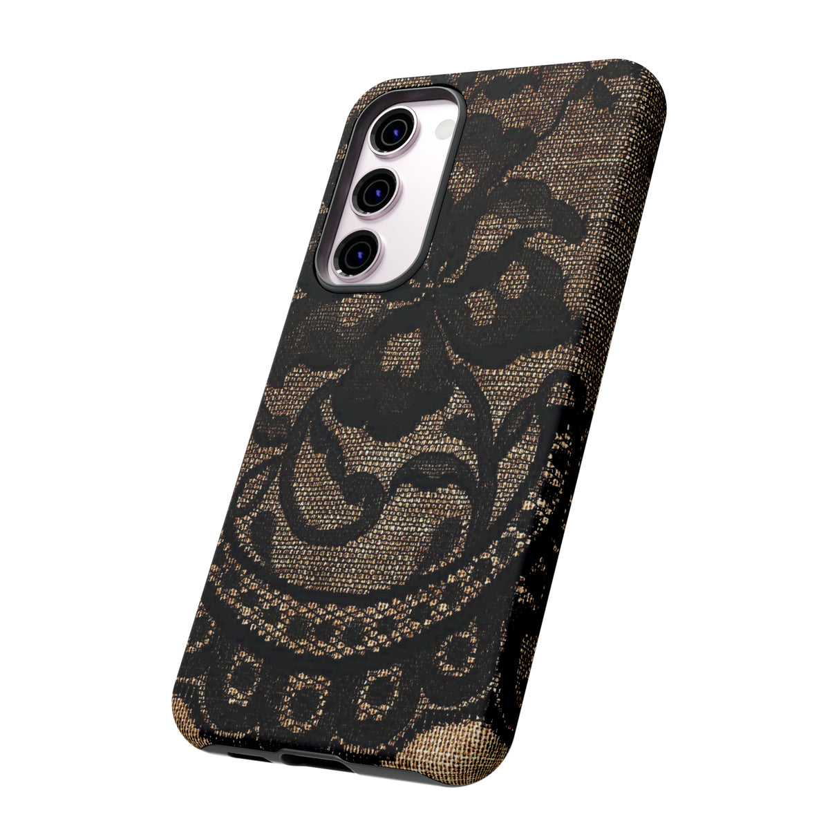 Broomrose Gothic Flower - Protective Phone Case