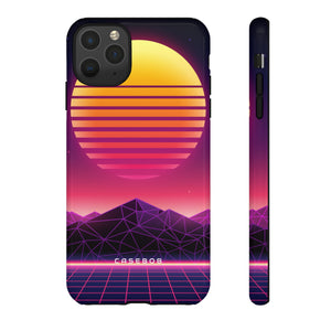 Retro Futurism Art iPhone Case |Tough|