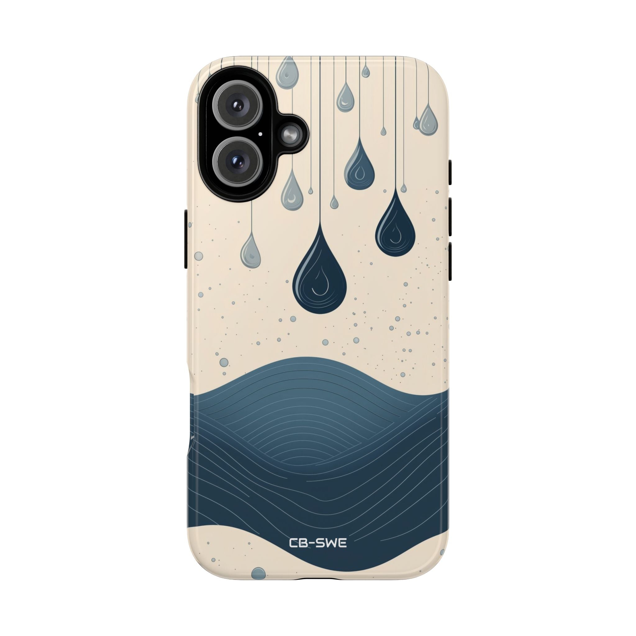 Gentle Waves Flow - iPhone Case