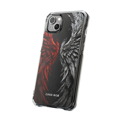 Crimson White Wings iPhone 14 Plus Case - Impact