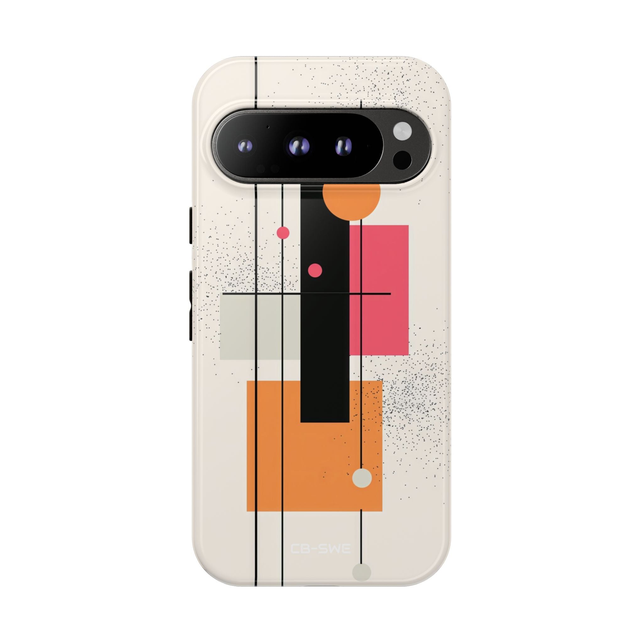 Shapes Dance Playfully - Google Pixel Case