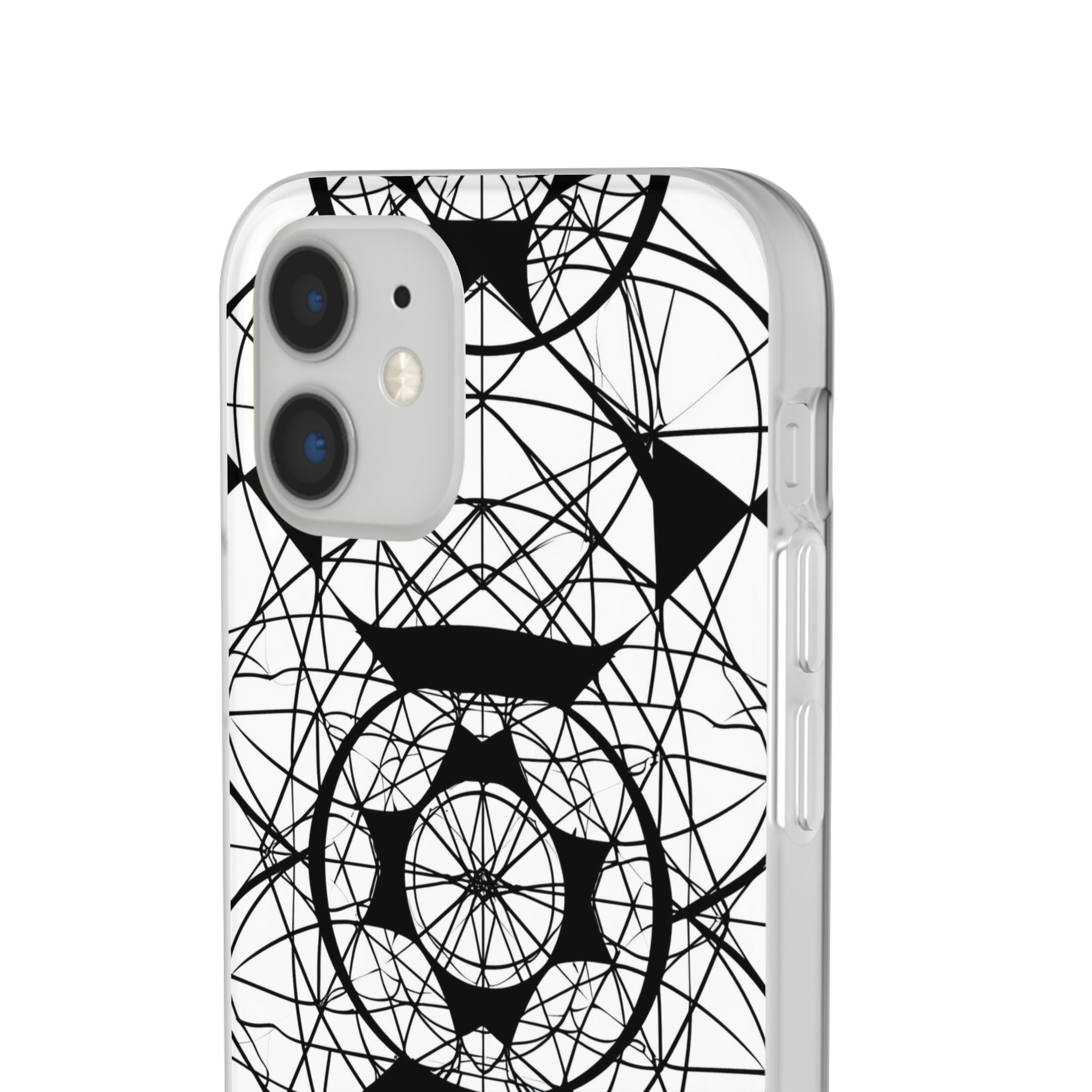 Geometric Hypnosis | Flexible Phone Case for iPhone