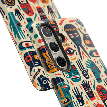 Vivid Faces Samsung S24 Case - Tough