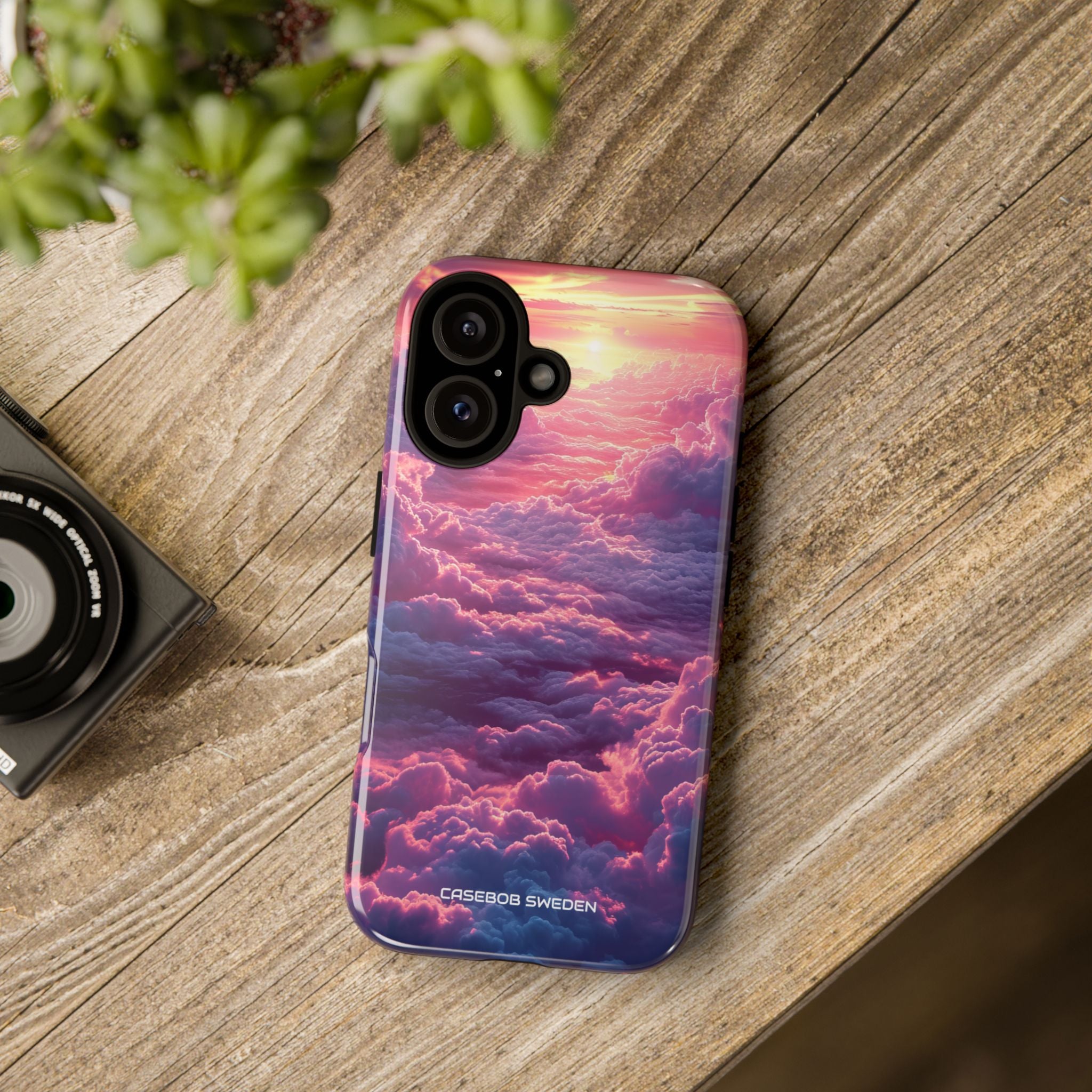 Pink Purple Clouds - Tough iPhone 16 Phone Case