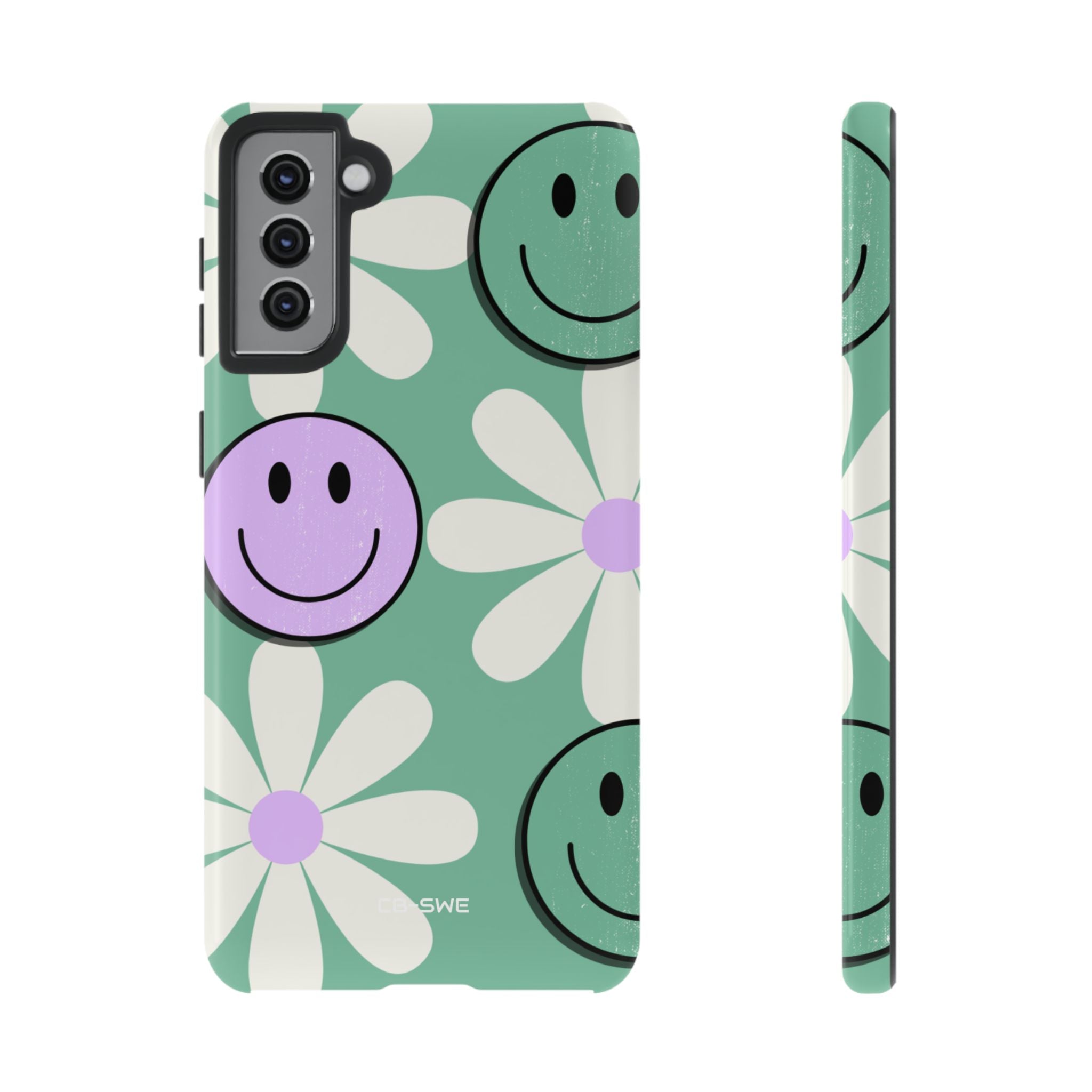 Playful Retro Blooms - Samsung Case
