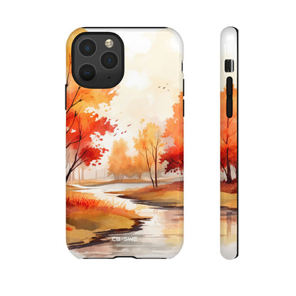 Autumn Leaves Dance - iPhone Case